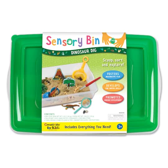 Creativity for Kids® Dinosaur Dig Sensory Bin